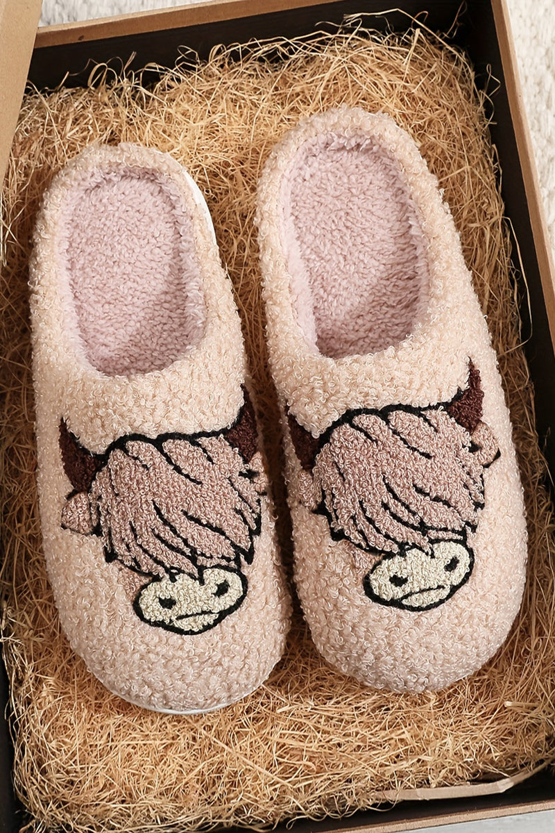 Cow Slippers