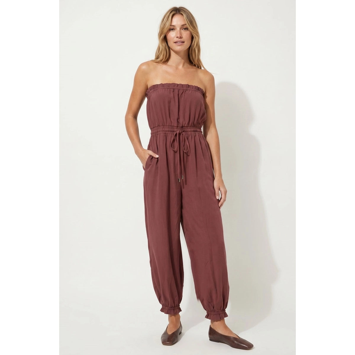 Kimberly Jumpsuit (Plum)