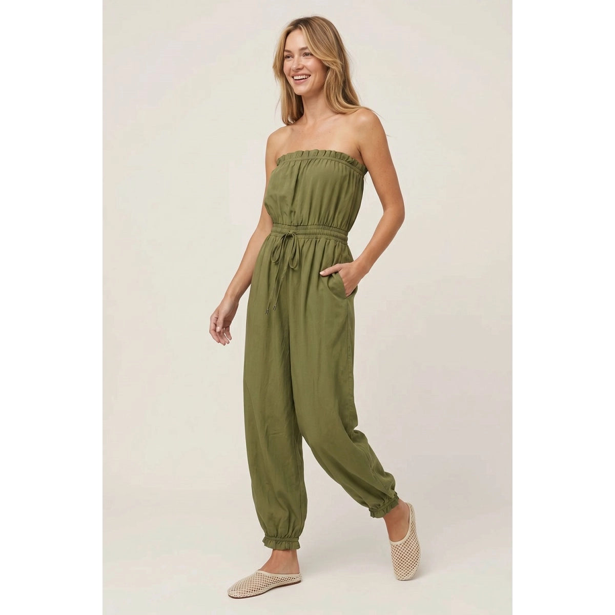 Kimberly Jumpsuit (Olive)