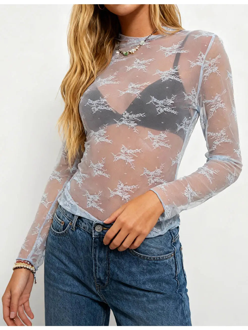 Sky Lace Top