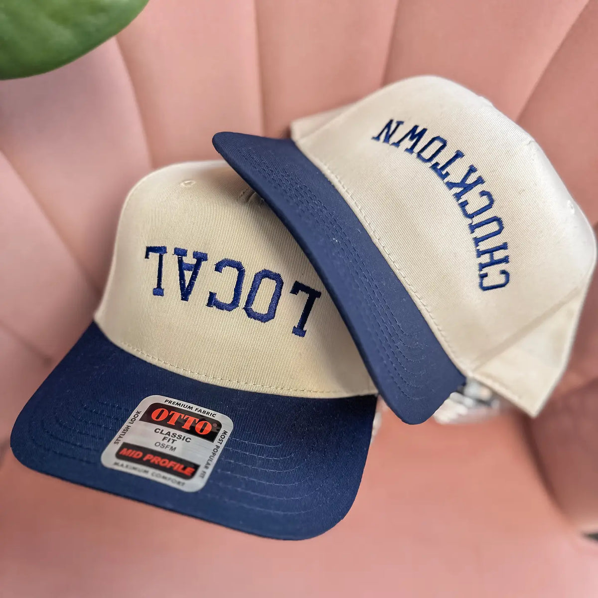 "LOCAL" Navy Trucker Hat