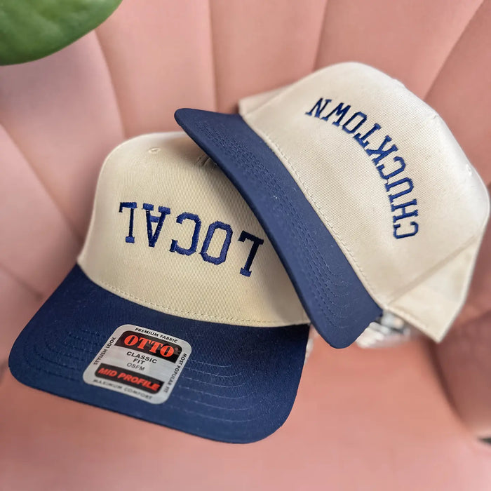 "LOCAL" Navy Trucker Hat