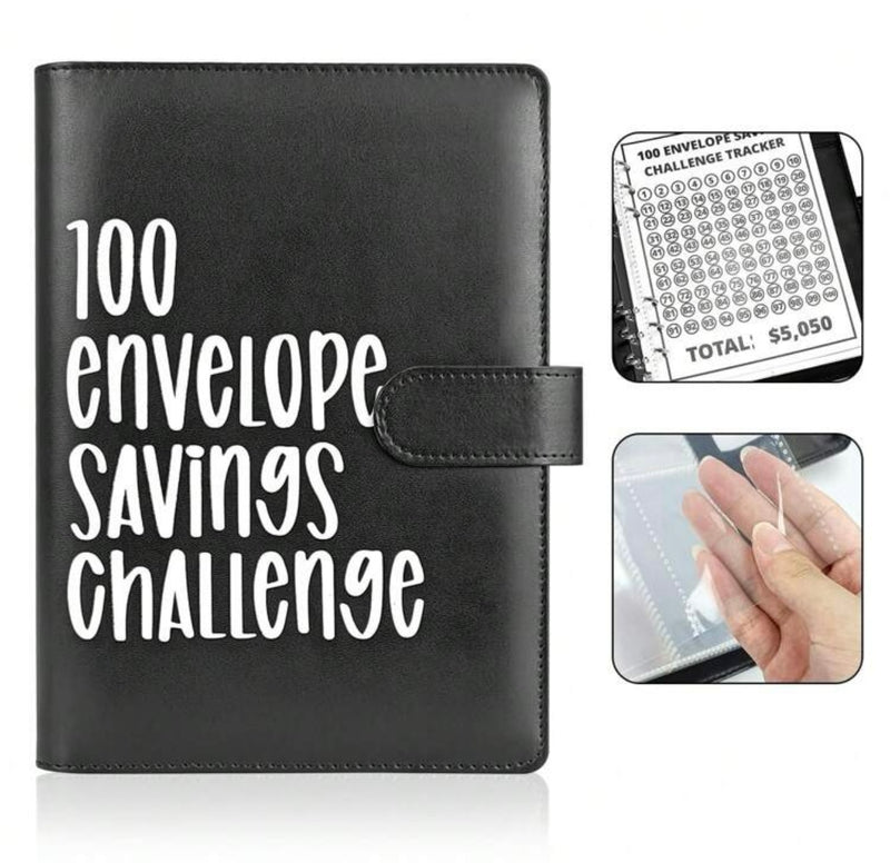 100 Envelope Savings Challenge (Pink)