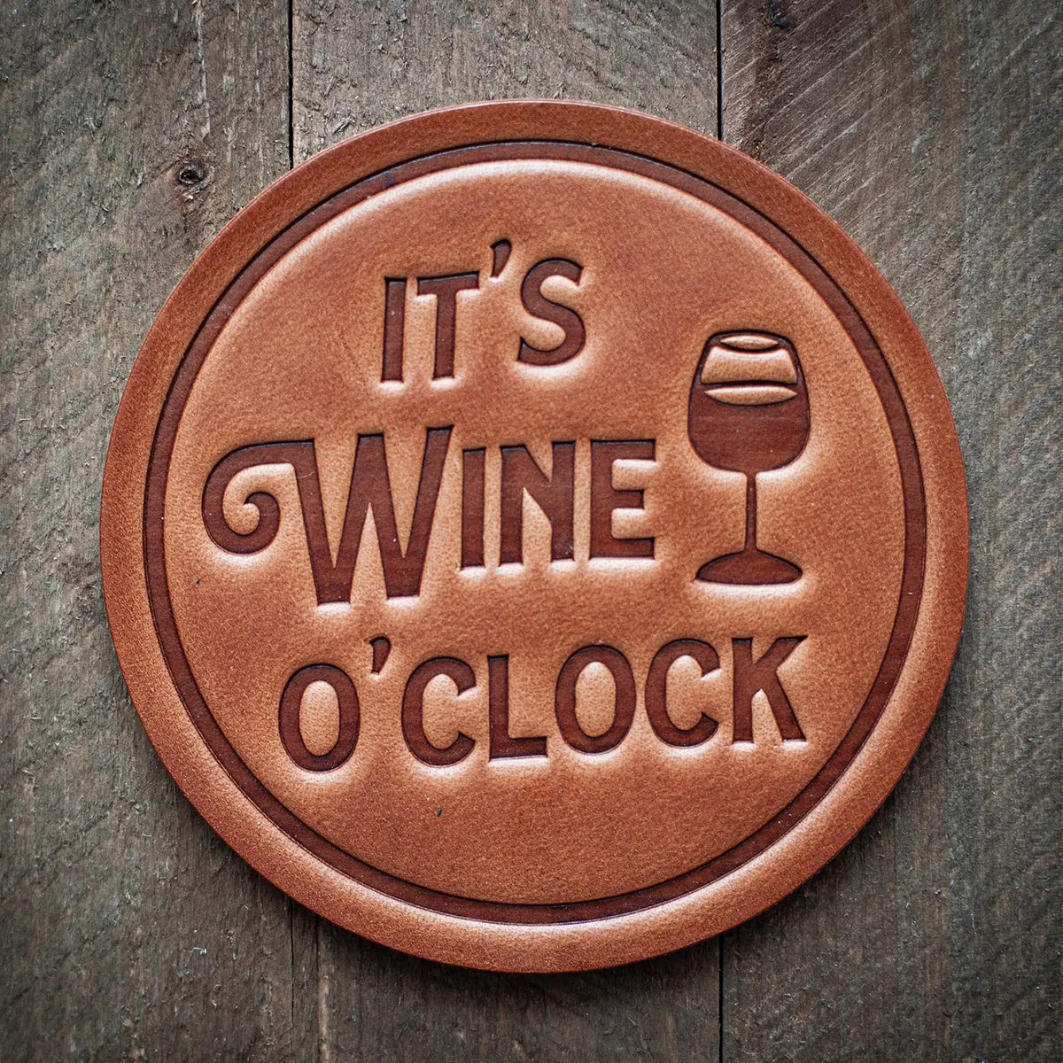 It's Wine O Clock Coaster