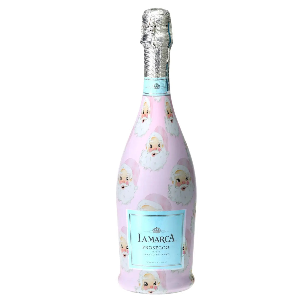 Beau Bottles - Pink Santa Prosecco Wrap