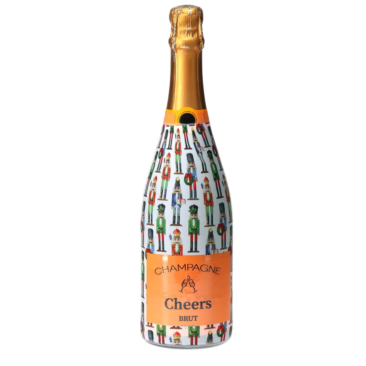 Beau Bottles - Nutcracker Champagne Wrap