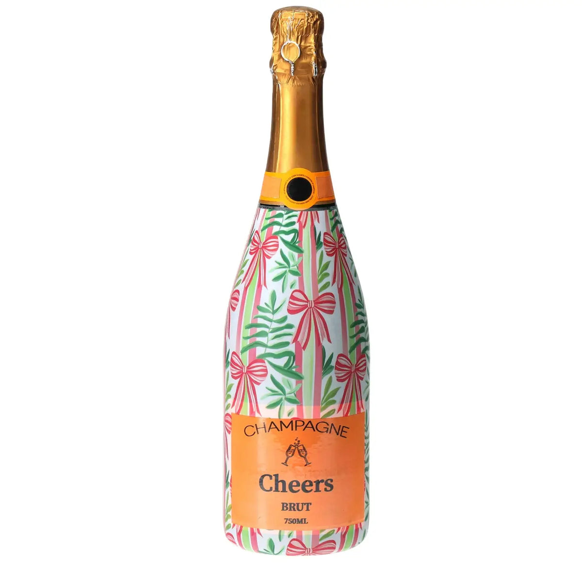 Beau Bottles - Bows Of Joy Champagne Wrap