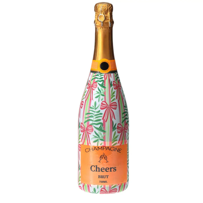 Beau Bottles - Bows Of Joy Champagne Wrap