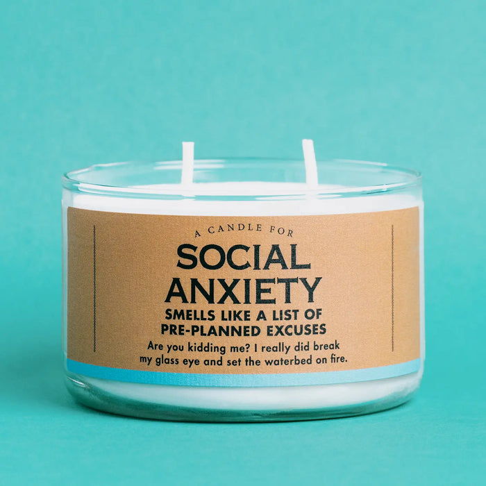 "Social Anxiety" Candle