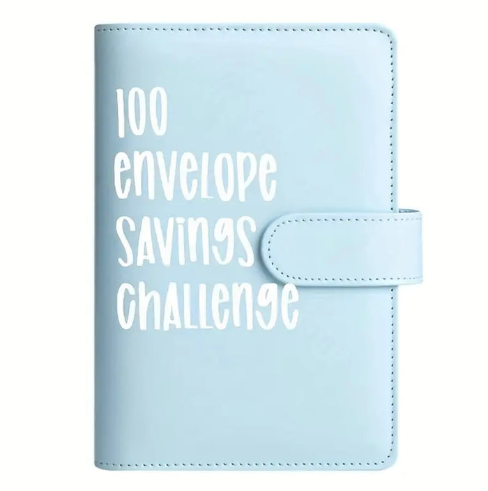 100 Envelope Savings Challenge (Blue)