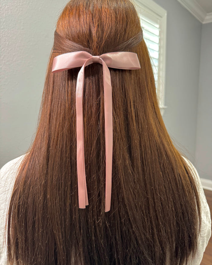 Baby Pink Mini Bow