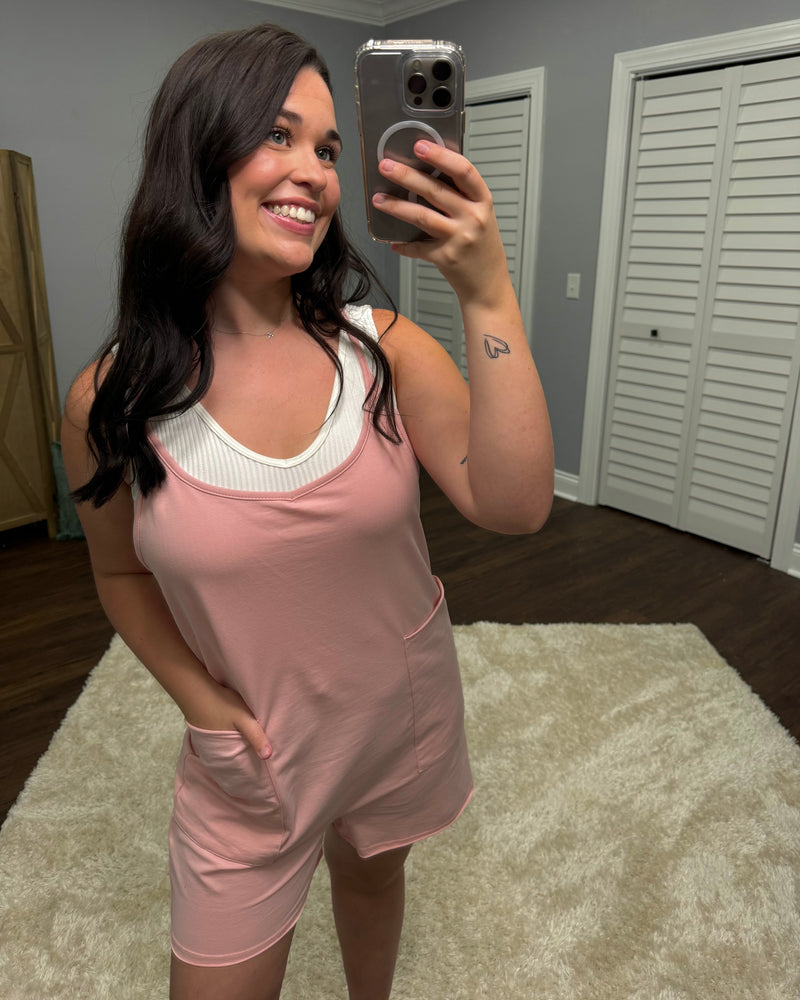 Valarie Romper (Pink)