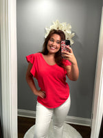Rachel Top (Coral)