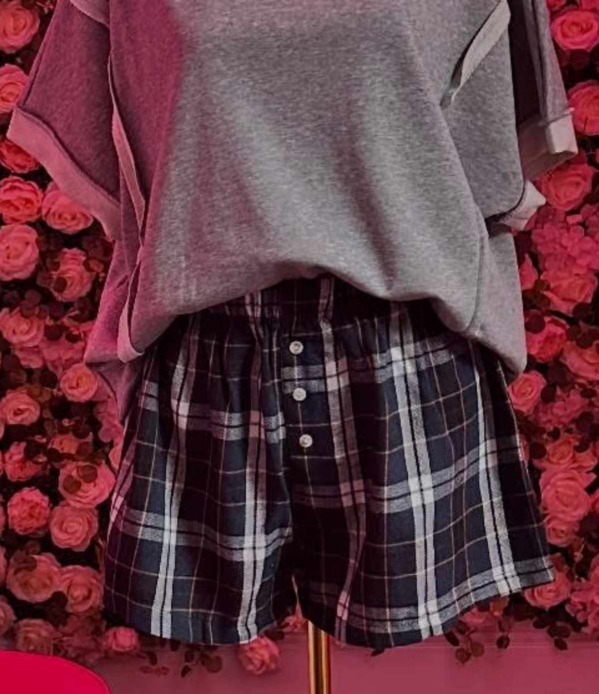 Teddy Shorts (Navy)