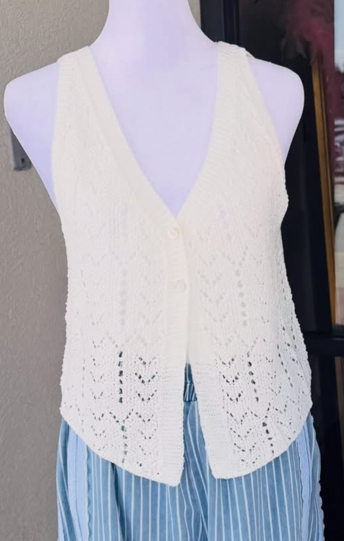 Bella Crochet Tank Top