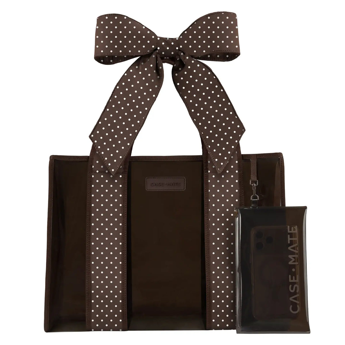 Case-Mate Espresso Bow Jelly Tote