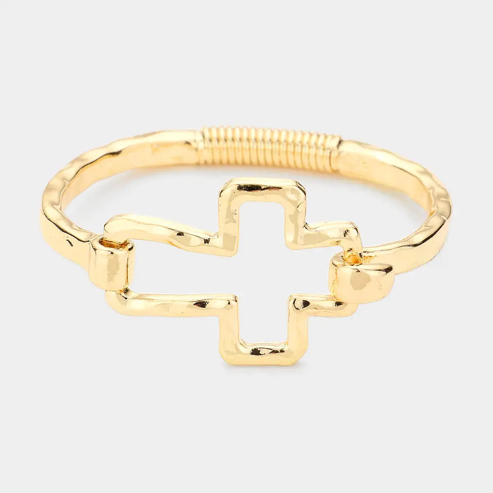 Gold Cross Braclelet