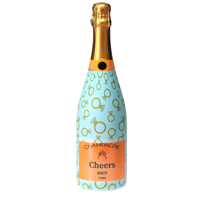 Beau Bottles - Engagement Champagne Wrap