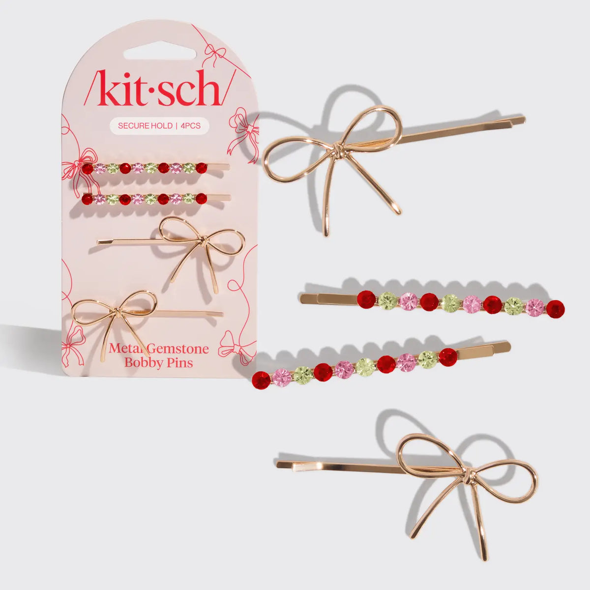 Kitsch 4 PC Hair Pin Set