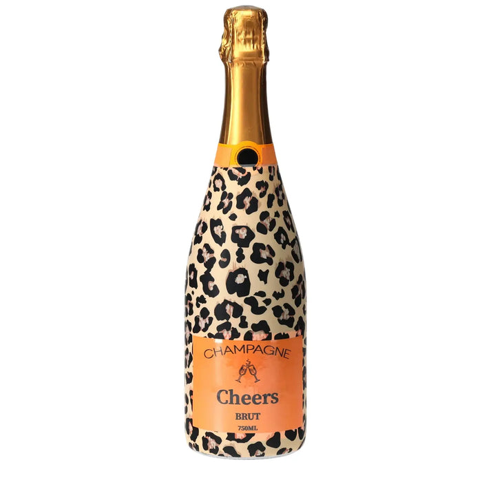 Beau Bottles - Leopard Champagne Wrap