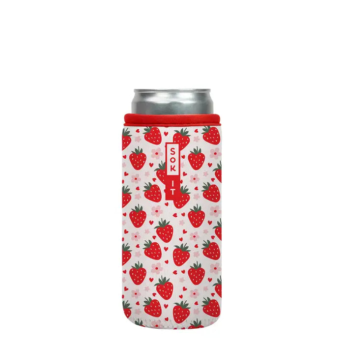 JavaSok Slim Can 12oz - Berry Sweet