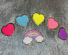 Light Pink Self Adhesive Heart Patch