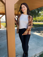 Orange Flannel Shirt